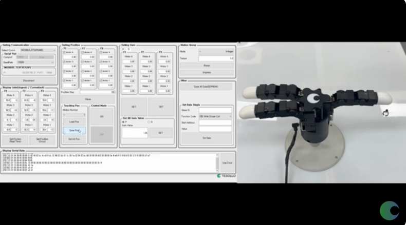 Robot Gripper: Position Control Test